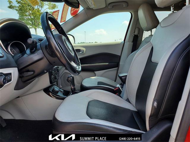 used 2021 Jeep Compass car, priced at $17,577