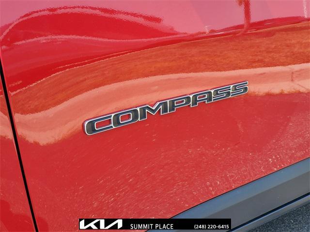 used 2021 Jeep Compass car, priced at $17,577