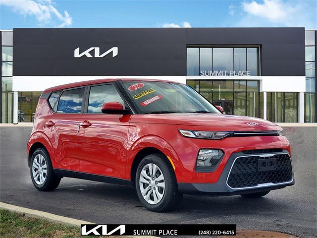 used 2022 Kia Soul car, priced at $17,977