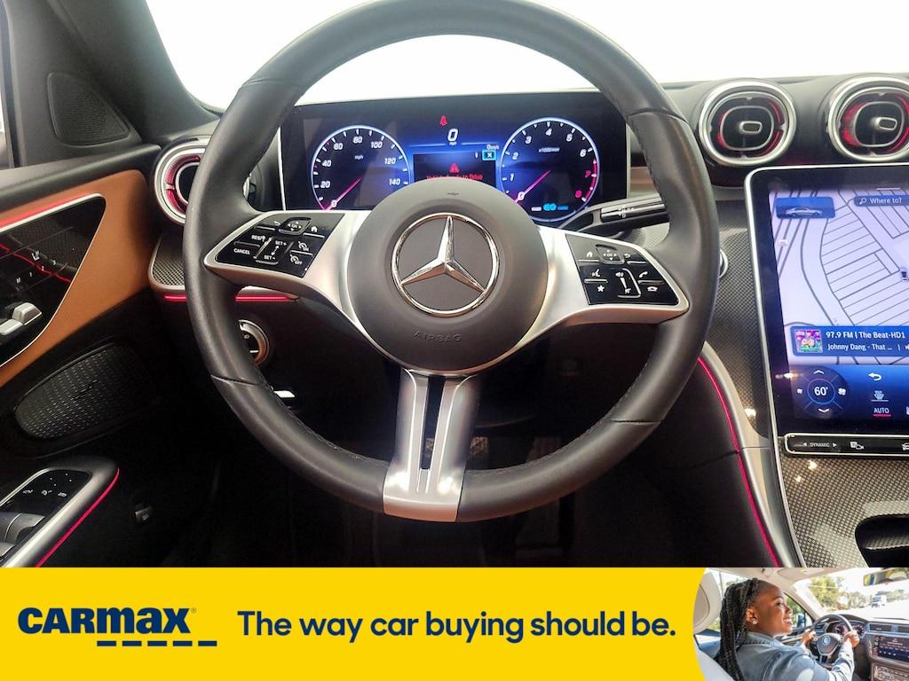 used 2022 Mercedes-Benz C-Class car, priced at $41,998