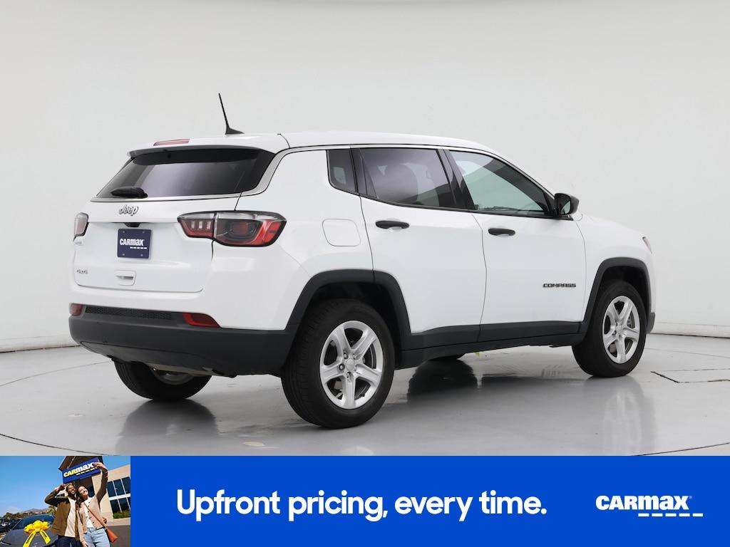 used 2023 Jeep Compass car, priced at $20,998