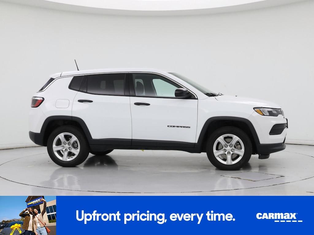 used 2023 Jeep Compass car, priced at $20,998