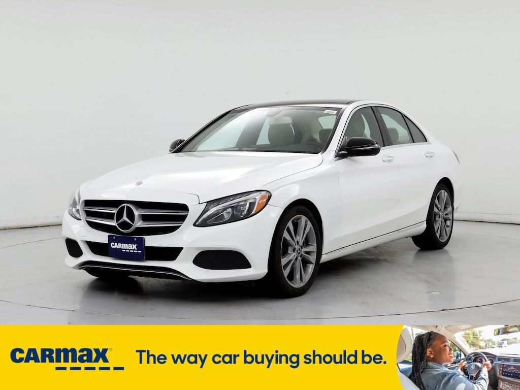 used 2017 Mercedes-Benz C-Class car, priced at $19,998