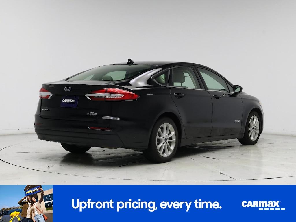 used 2019 Ford Fusion Hybrid car, priced at $16,998