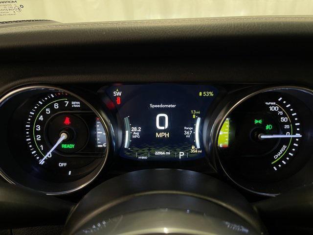 used 2022 Jeep Wrangler Unlimited 4xe car, priced at $35,999