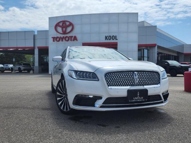 used 2017 Lincoln Continental car, priced at $30,476