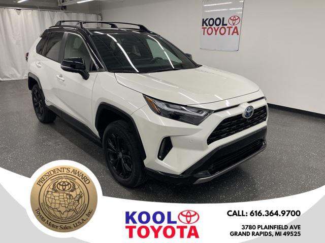 used 2022 Toyota RAV4 Hybrid car, priced at $36,500