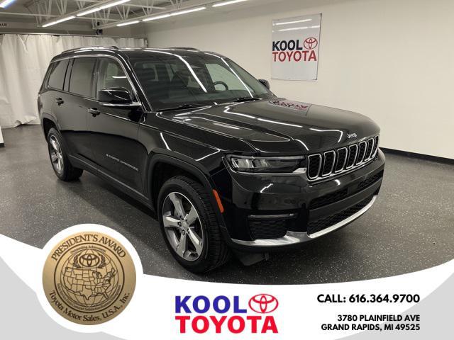 used 2021 Jeep Grand Cherokee L car, priced at $25,000