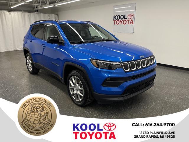 used 2022 Jeep Compass car, priced at $21,000