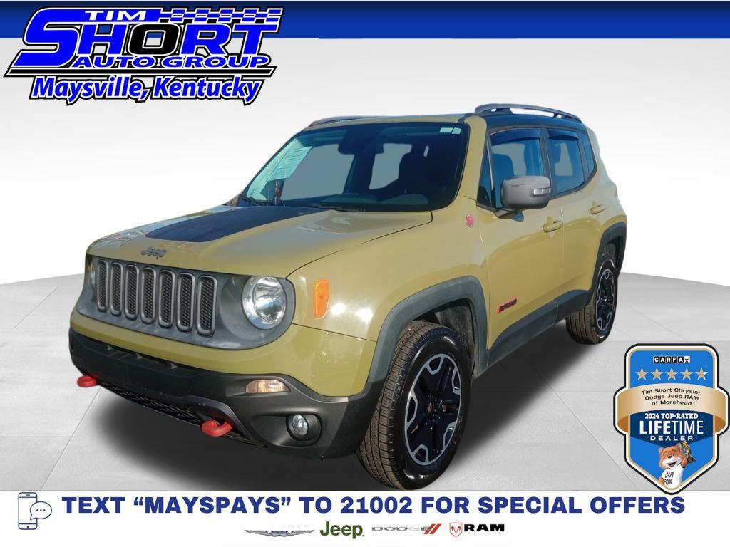 used 2015 Jeep Renegade car, priced at $4,500
