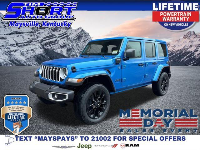 new 2025 Jeep Wrangler 4xe car, priced at $56,228