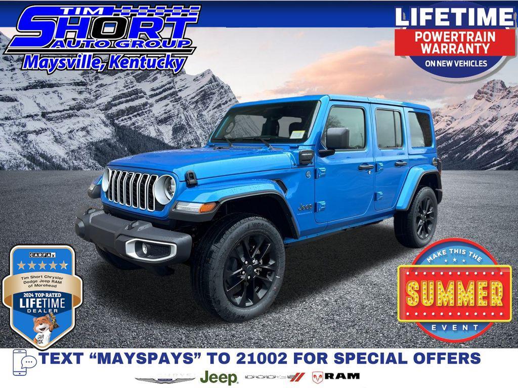 new 2025 Jeep Wrangler 4xe car, priced at $56,999