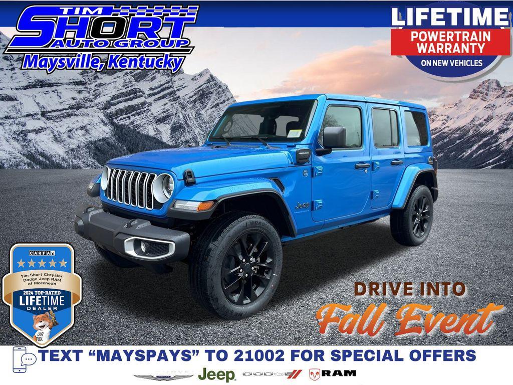 new 2025 Jeep Wrangler 4xe car, priced at $54,631