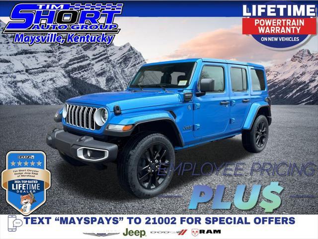 new 2025 Jeep Wrangler 4xe car, priced at $56,228