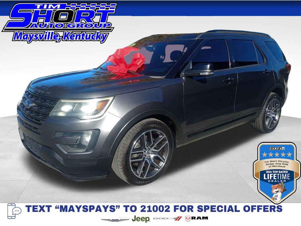 used 2016 Ford Explorer car, priced at $12,500