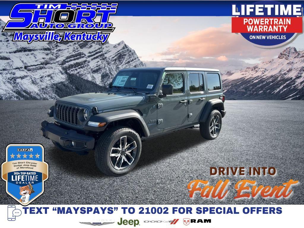 new 2025 Jeep Wrangler 4xe car, priced at $45,400