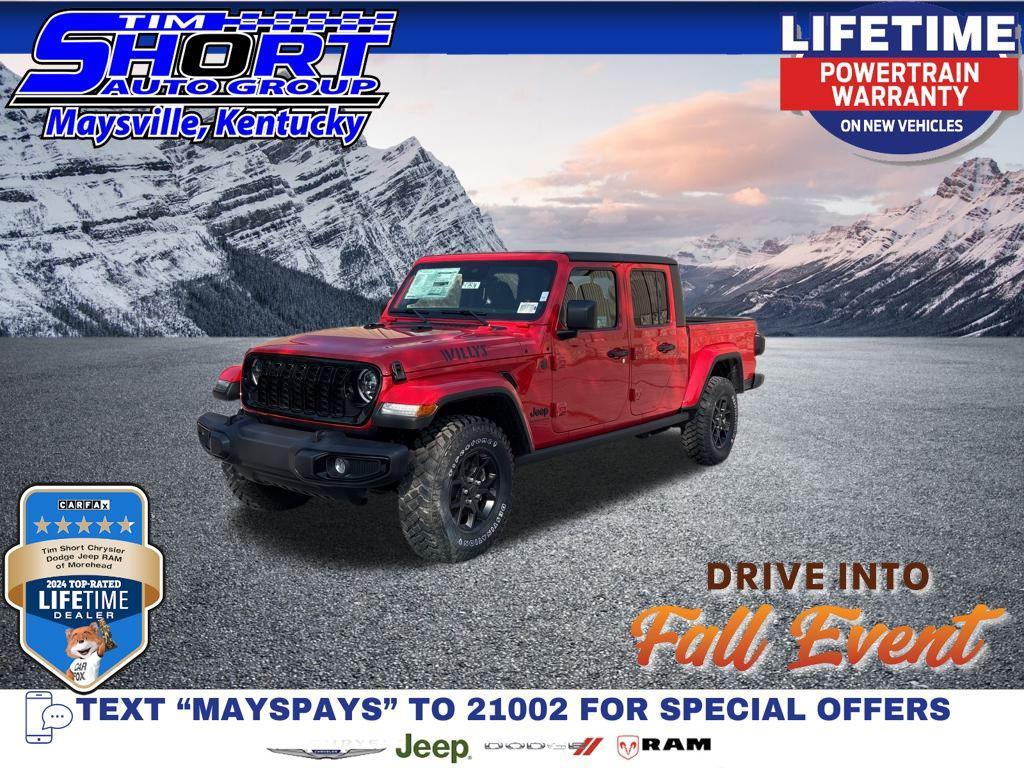 new 2025 Jeep Gladiator car, priced at $39,310