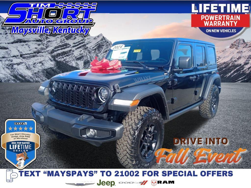 new 2024 Jeep Wrangler car, priced at $47,999