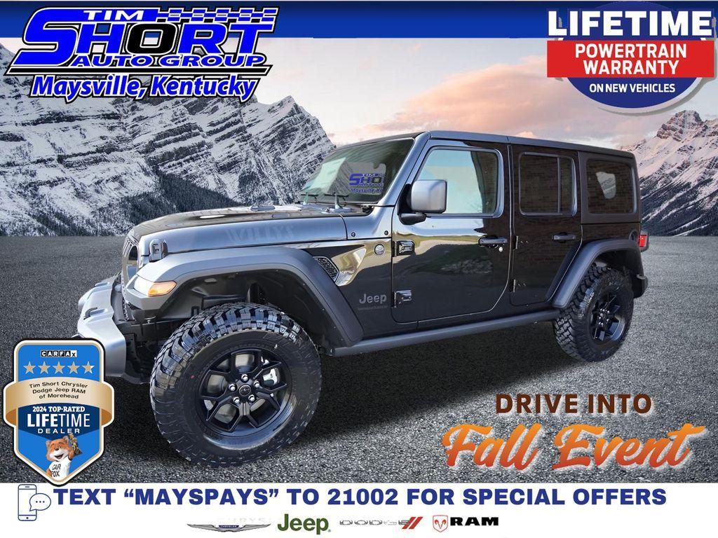 new 2024 Jeep Wrangler car, priced at $47,999