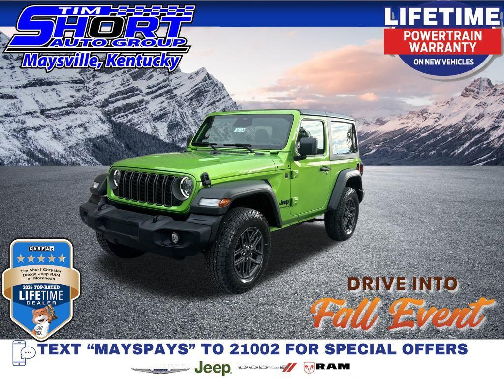 new 2025 Jeep Wrangler car, priced at $37,197