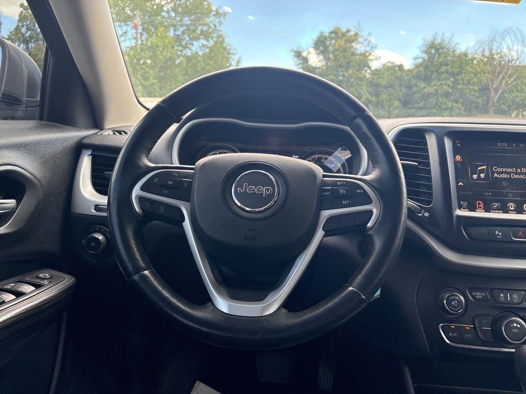 used 2017 Jeep Cherokee car, priced at $14,999