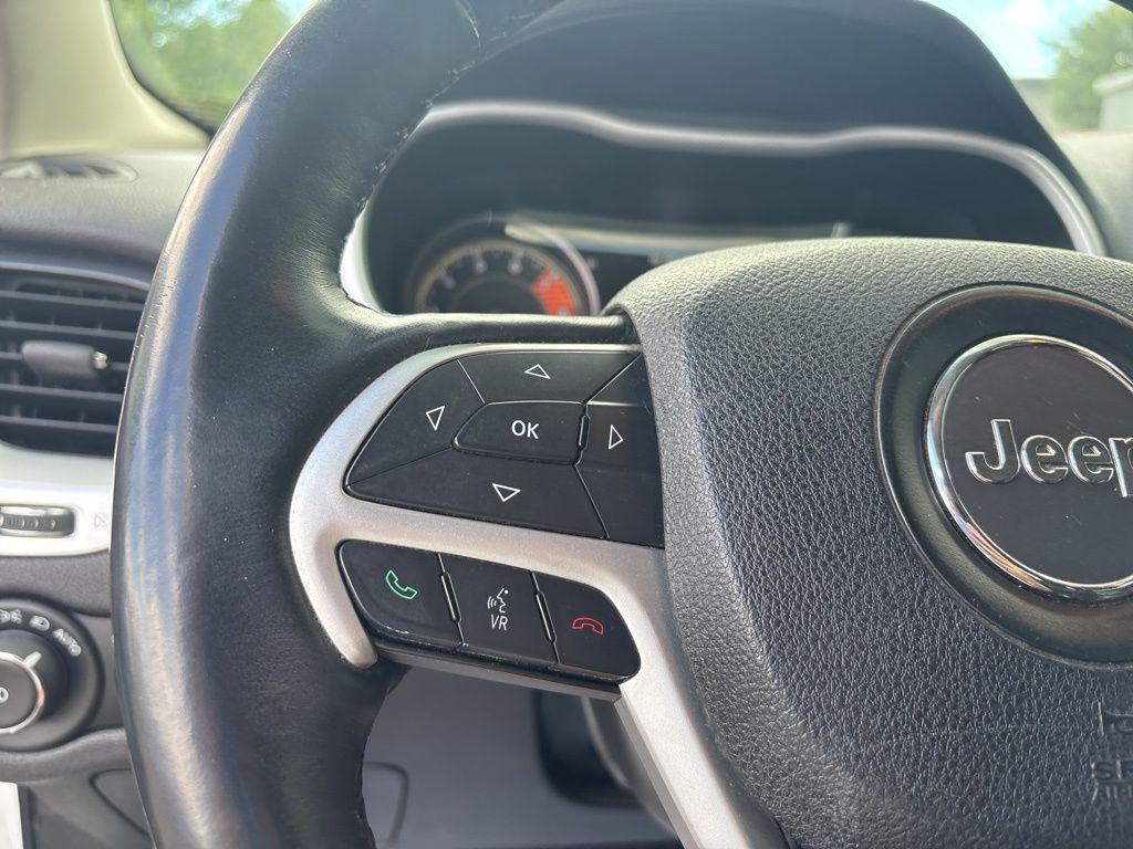 used 2017 Jeep Cherokee car, priced at $14,999