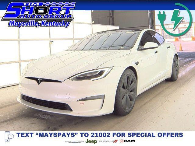 used 2021 Tesla Model S car, priced at $49,999