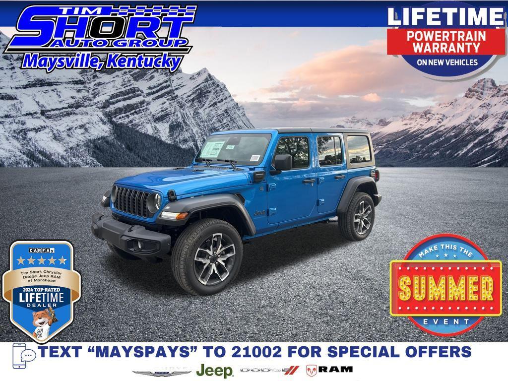 new 2025 Jeep Wrangler 4xe car, priced at $46,834