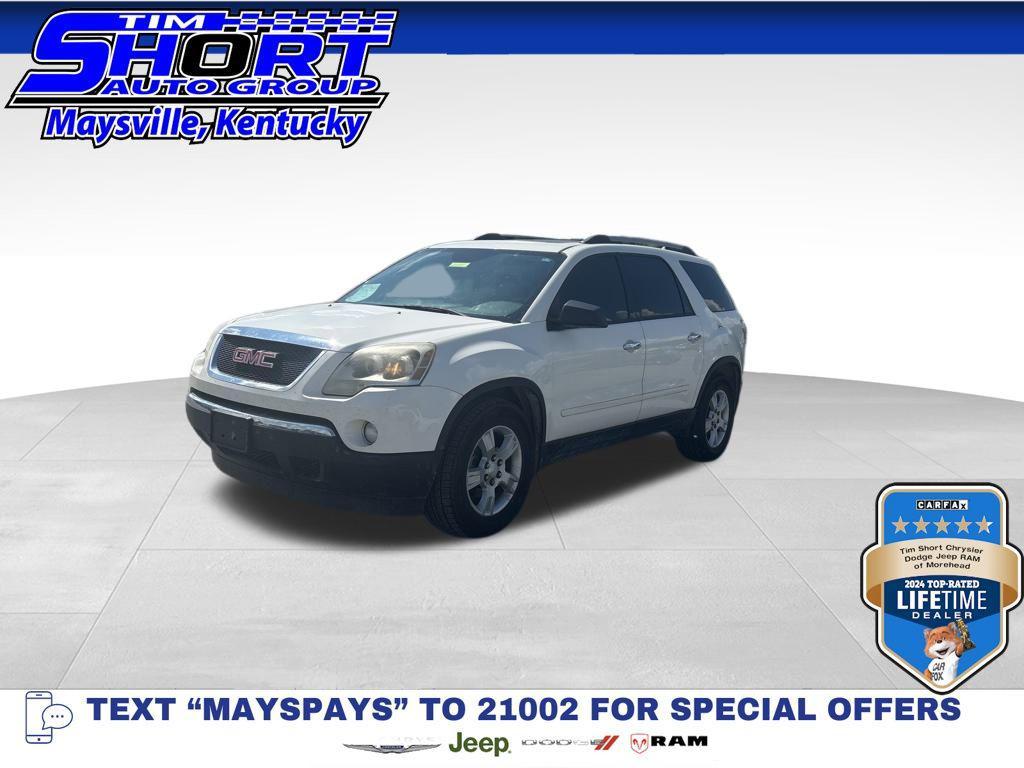 used 2012 GMC Acadia car, priced at $3,999