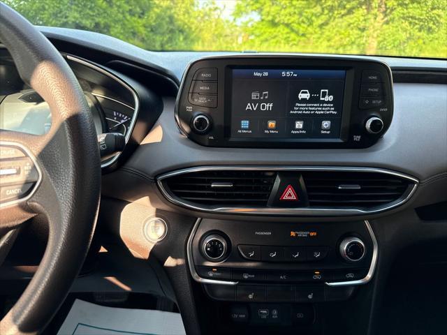 used 2020 Hyundai Santa Fe car, priced at $17,999