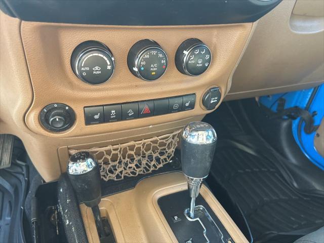 used 2012 Jeep Wrangler Unlimited car, priced at $13,999