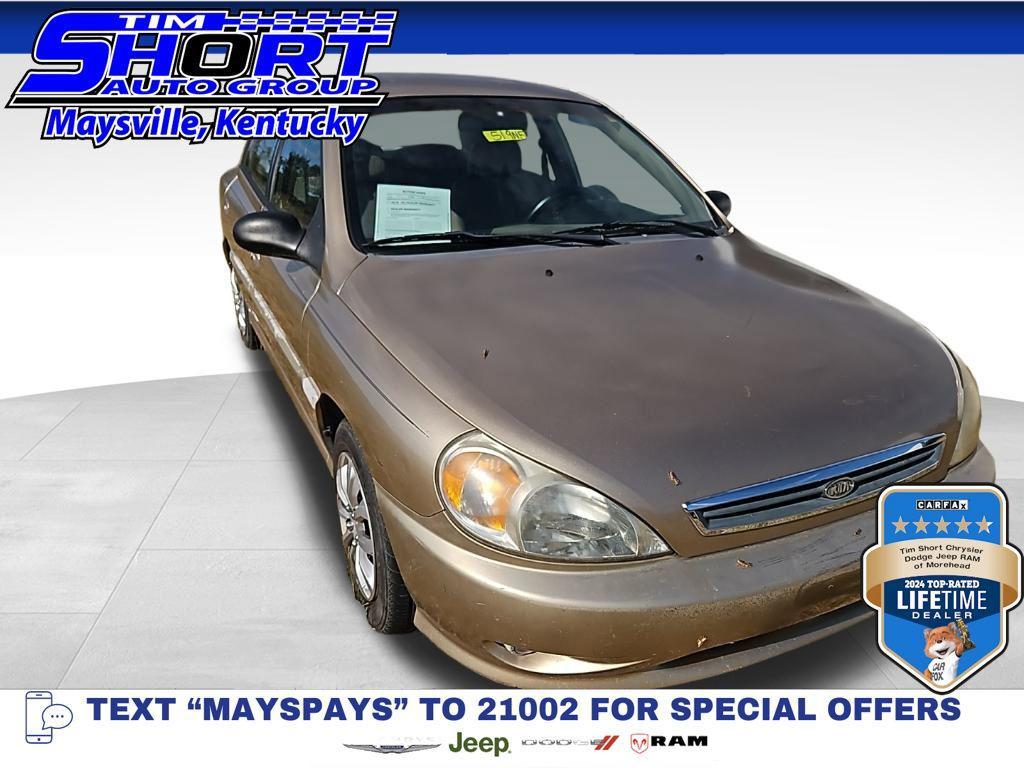 used 2002 Kia Rio car, priced at $2,500