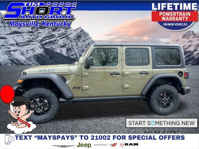 new 2025 Jeep Wrangler car, priced at $42,947