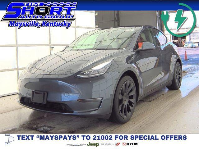 used 2021 Tesla Model Y car, priced at $29,655