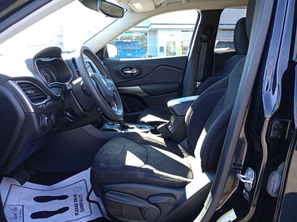 used 2021 Jeep Cherokee car, priced at $15,000