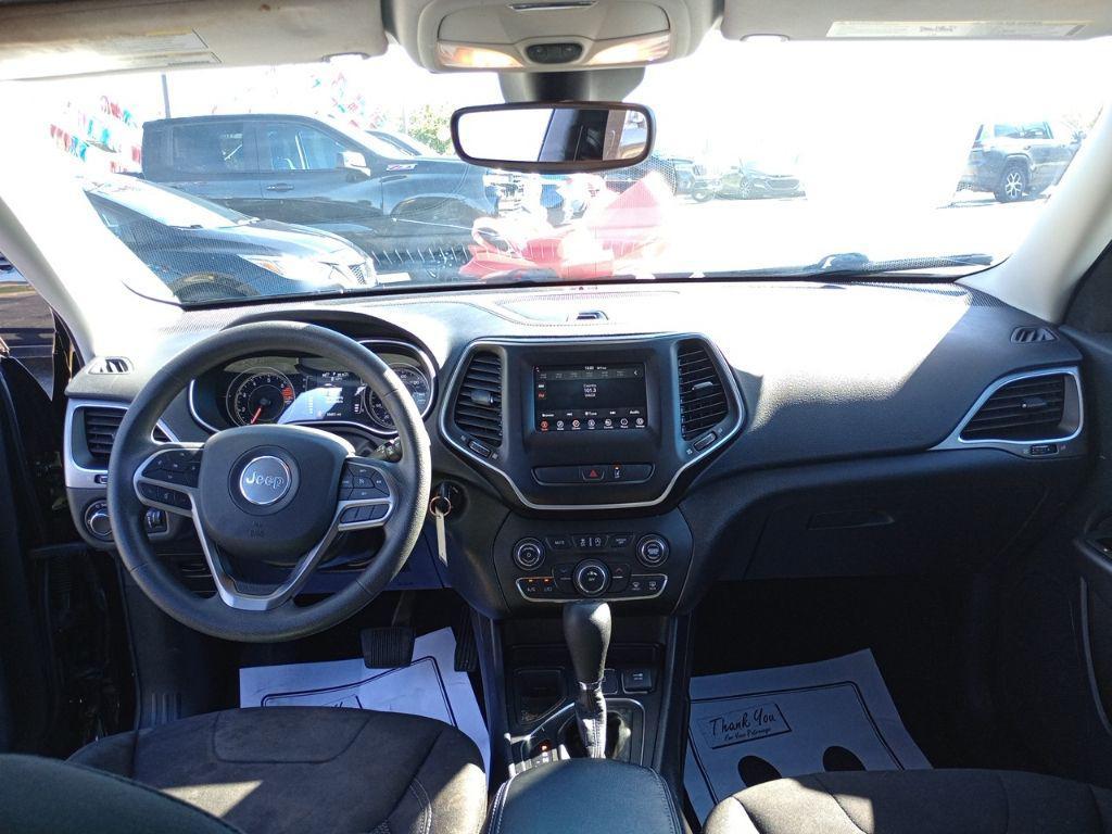 used 2021 Jeep Cherokee car, priced at $15,000
