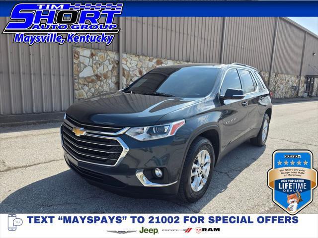 used 2020 Chevrolet Traverse car, priced at $14,999