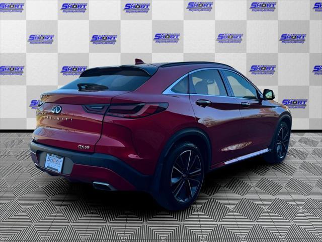 used 2022 INFINITI QX55 car, priced at $28,162