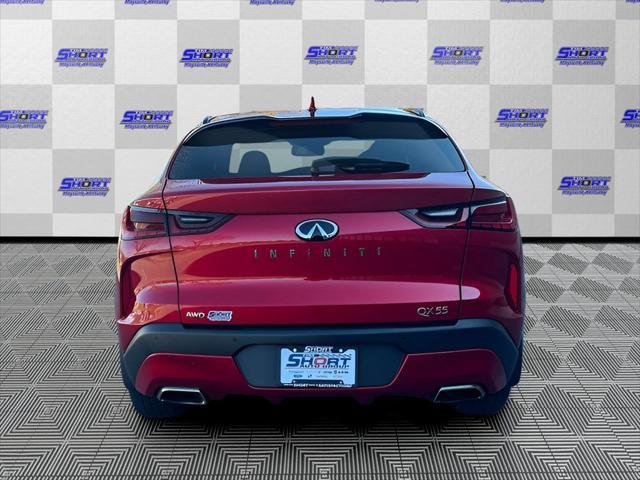 used 2022 INFINITI QX55 car, priced at $28,162