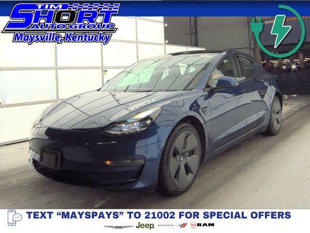 used 2022 Tesla Model 3 car, priced at $26,055