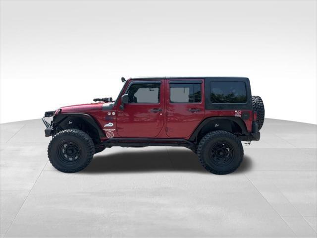 used 2012 Jeep Wrangler Unlimited car, priced at $14,999