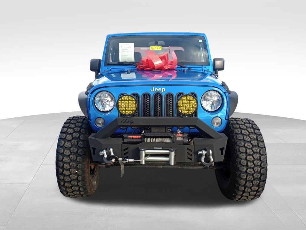 used 2015 Jeep Wrangler car, priced at $17,500