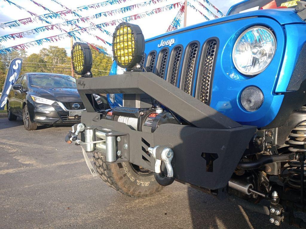 used 2015 Jeep Wrangler car, priced at $17,500