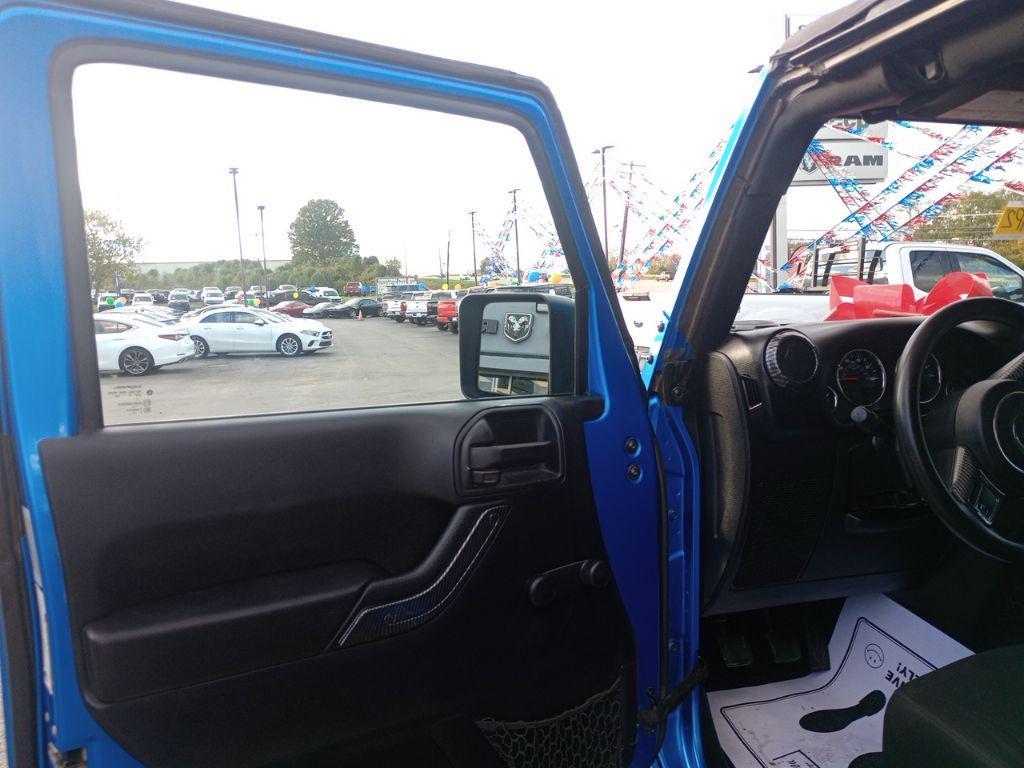 used 2015 Jeep Wrangler car, priced at $17,500