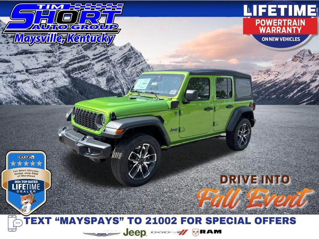 new 2025 Jeep Wrangler 4xe car, priced at $43,416
