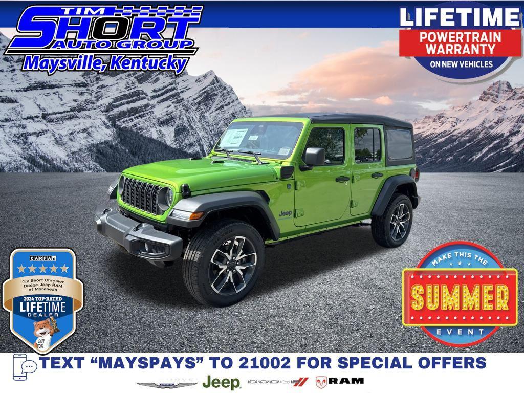 new 2025 Jeep Wrangler 4xe car, priced at $45,998
