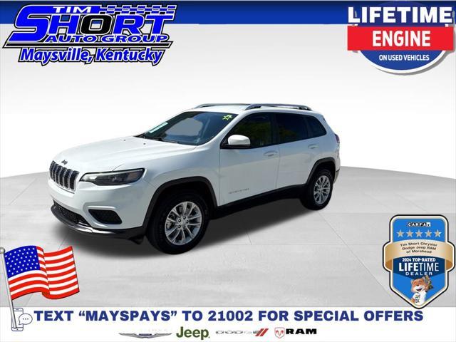 used 2021 Jeep Cherokee car, priced at $17,982