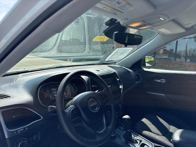 used 2021 Jeep Cherokee car, priced at $17,982