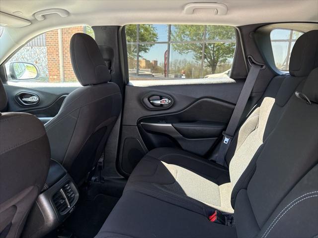 used 2021 Jeep Cherokee car, priced at $17,982