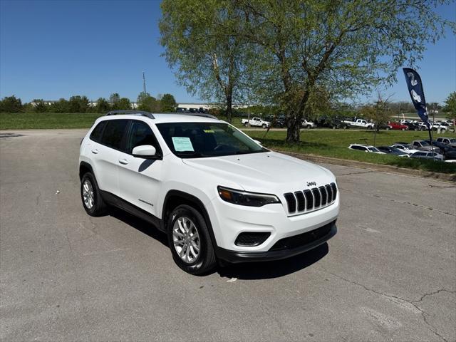 used 2021 Jeep Cherokee car, priced at $17,982